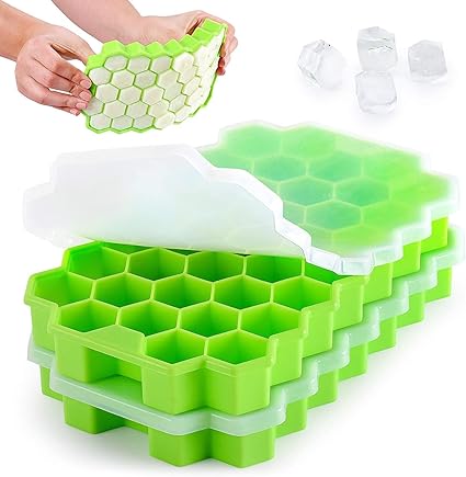 Ice Cube Trays Silicone Ice Cube Molds,