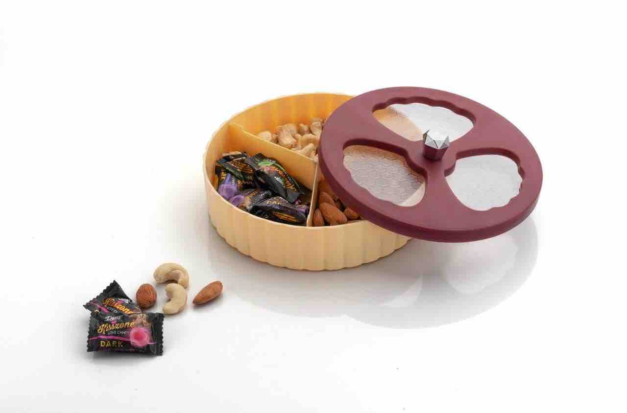 Multipurpose Premium Crystal Dry Fruit Tray